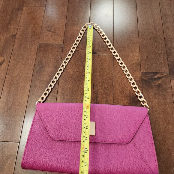 Couronne Kuron hot pink clutch bag - Picture 13 of 15